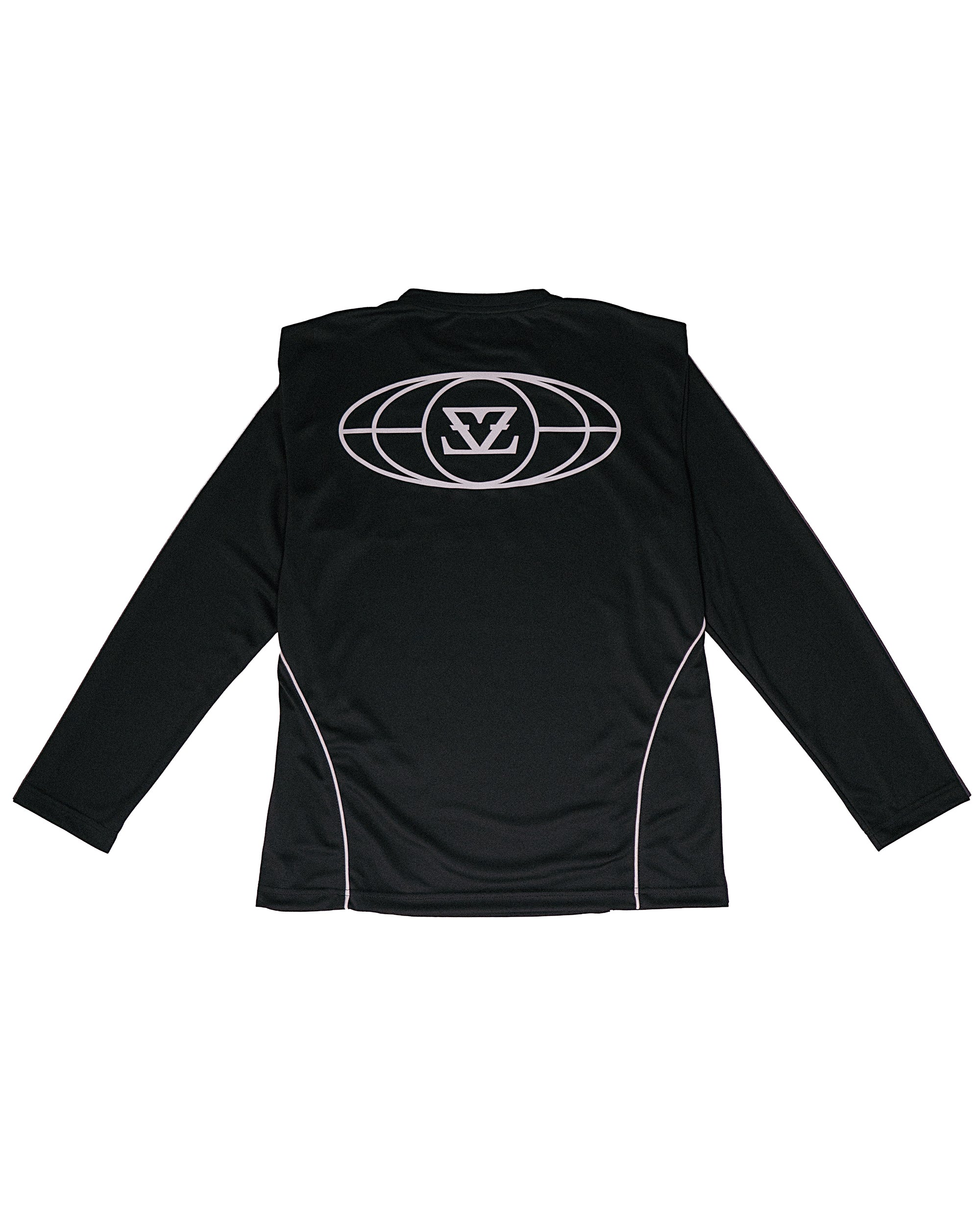 Jersey Manga Larga Negra