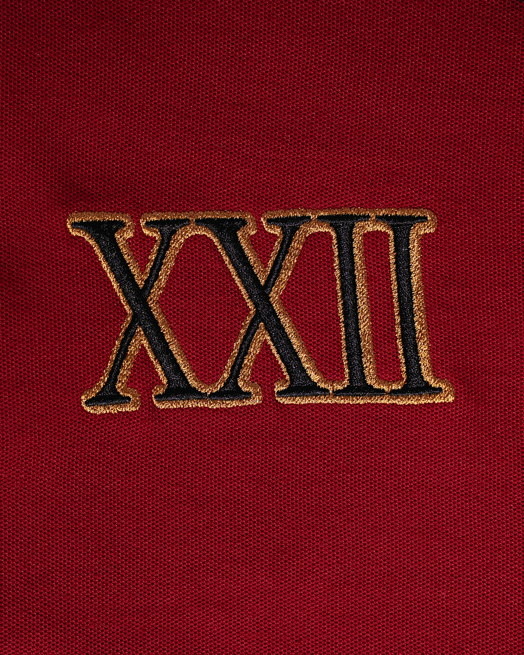 Polo Manga Larga Roja