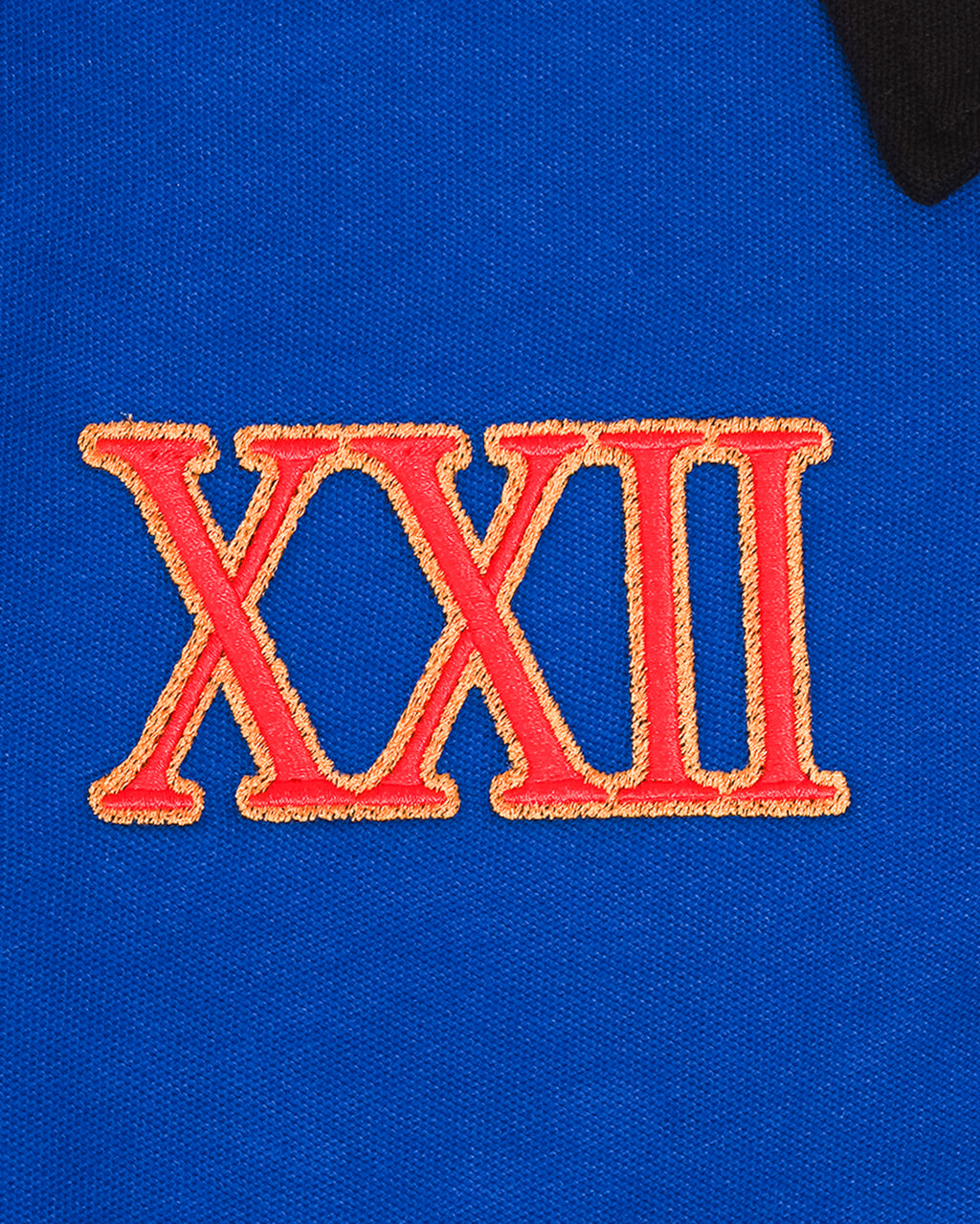 Polo Manga Larga Azul