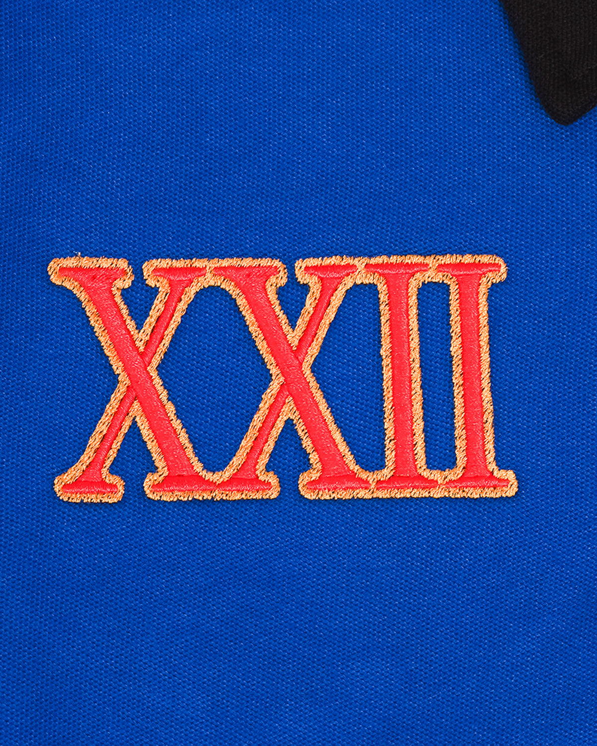 Polo Manga Larga Azul