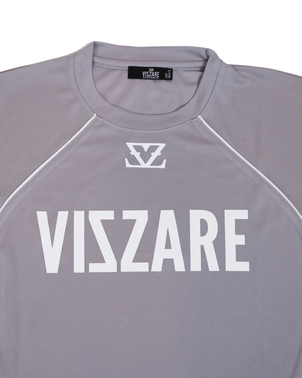 Jersey Manga Corta Gris