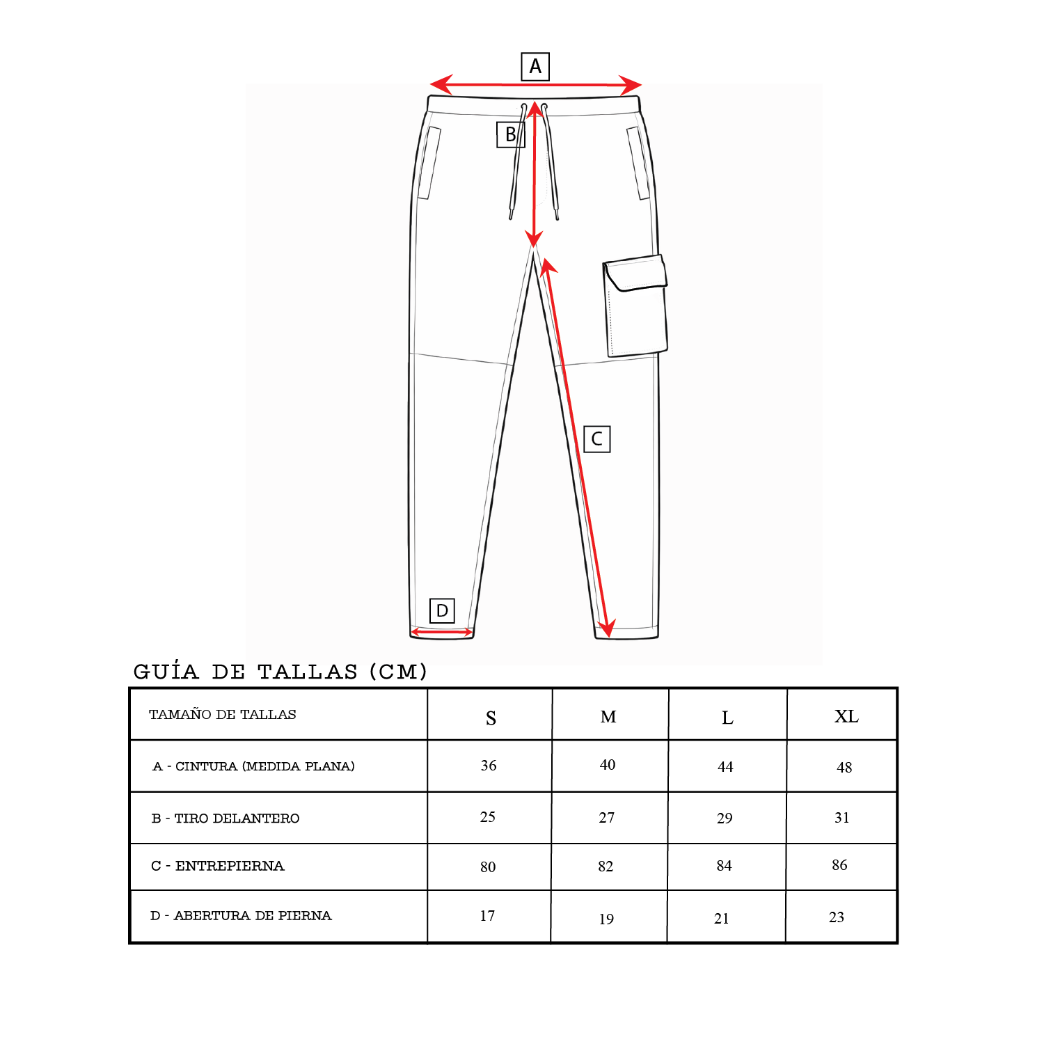 Pantalón Cargo